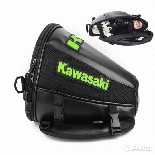 Мотоциклетная сумка kawasaki