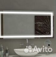 Зеркало в ванну с подсветкой