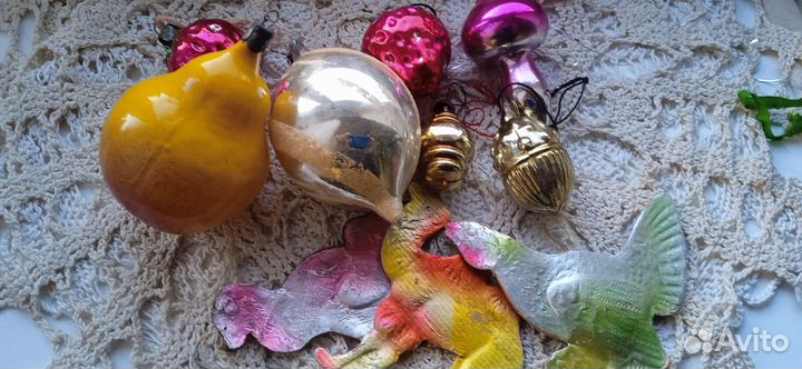 Елочные игрушки СССР
