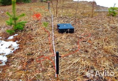 Поиск воды на участке прибором (вэз)