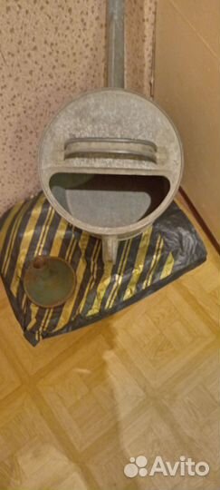 Лейка садовая/оцинковка/с насадкой