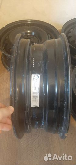 Штампованные диски r15