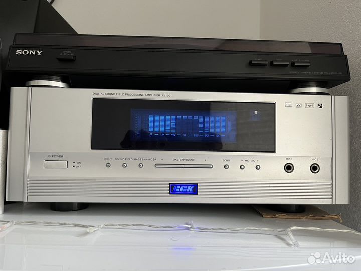 Проигрыватель винила Sony PS-lx300usb+(BBK AV100)