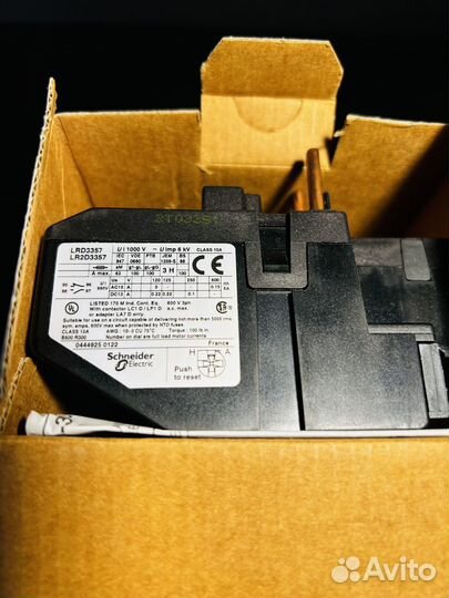 Тепловое реле LRD3357