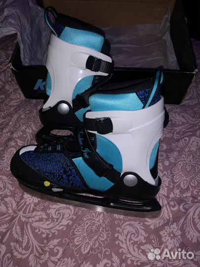 Коньки раздвижные 34-38