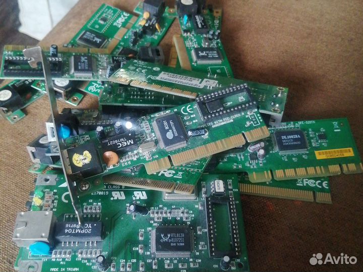 Сетевая карта, tv тюнер, Wi-Fi адаптер, звуковая