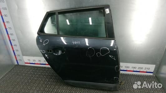 Дверь задняя правая renault megane 3 (78X11FT01)