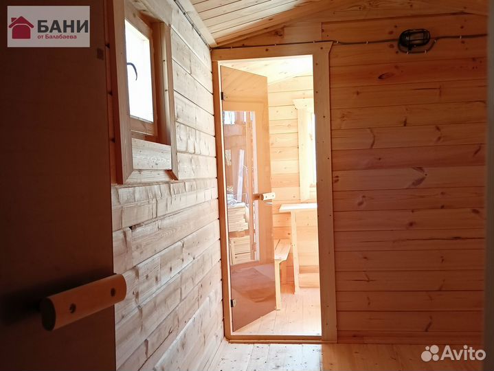Баня из бруса под ключ
