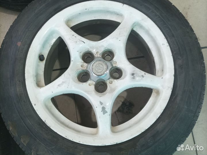 Литье диски r15 5x100 с резиной