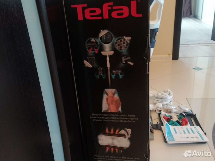 Паровая швабра Пылесос Tefal vp8561rh, белый