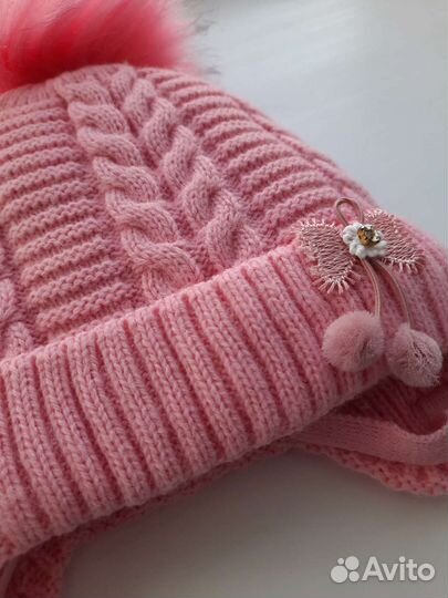 Шапка зимняя для девочки