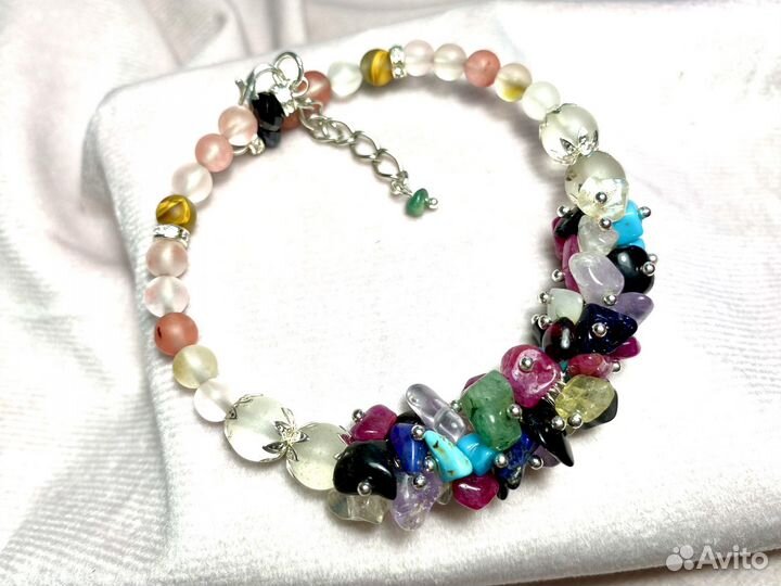 Браслет оберег натуральные камни