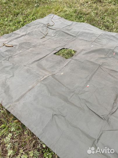 Стенка для немецкой палатки / пвх / б/у