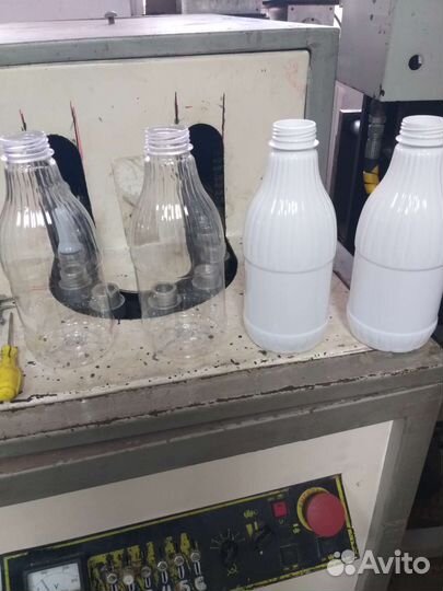 Бутылка молочная пластиковая пэт