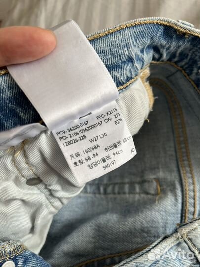 Джинсы Levis 501 W27/L30