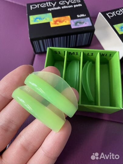 Валики для ламинирования ресниц pretty eyes soft