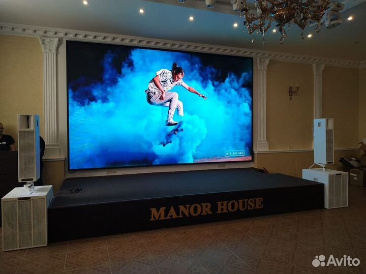 Рекламный экран с гарантией 3 года