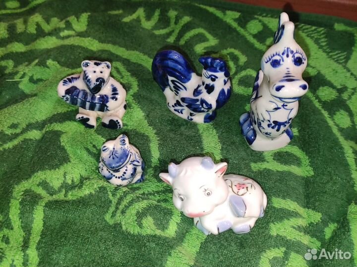 Фигурки гжель