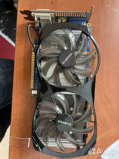 Видеокарта gigabyte gtx 650ti gv-n65toc-2gi 2 Gb