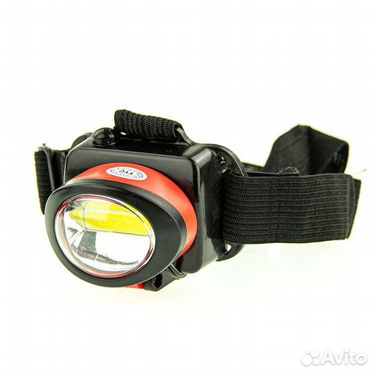 Фонарик налобный на батарейках COB LED YYC-539-COB