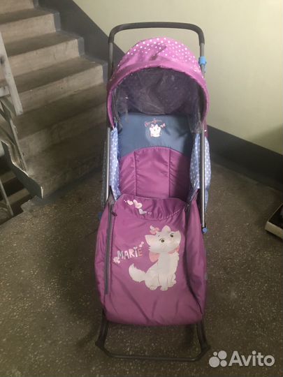 Коляска санки