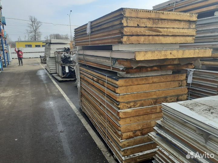 Сэндвич панели 20000 м2 в наличии