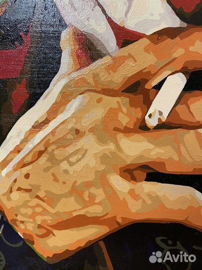 Картина Джокер с сигаретой