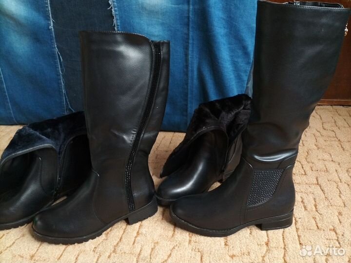 Сапоги женские 36/37 размеры