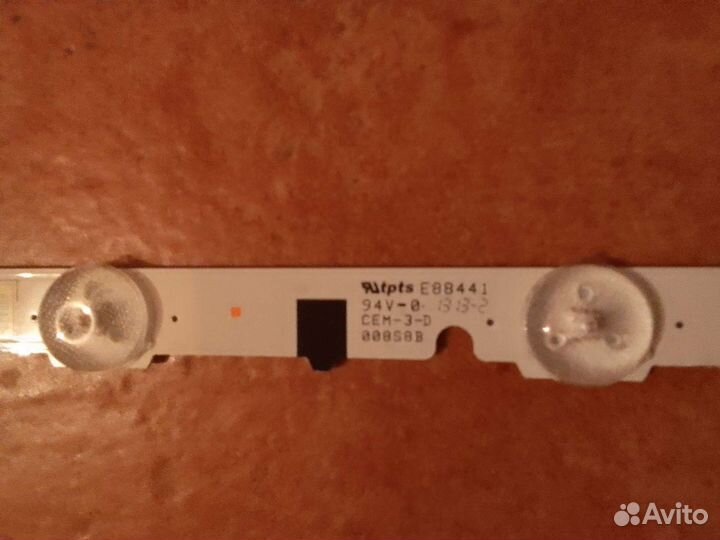 Светодиодная линейка для ремонта телевизора