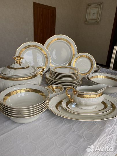 Столовый и чайный сервиз 12 персон
