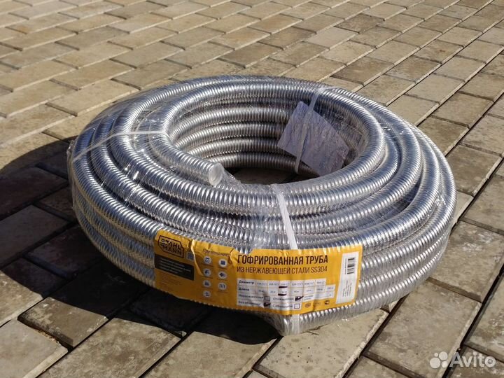 Труба гофрированная нержавейка