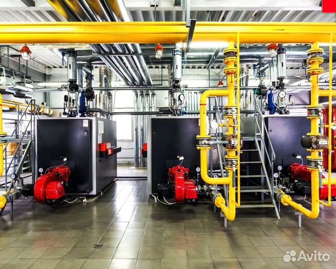 Газовая котельная для промышленных и жилых зданий