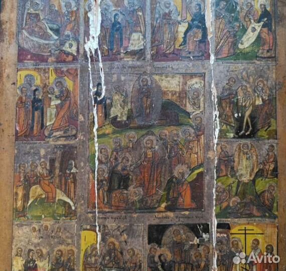 Антикварная икона 