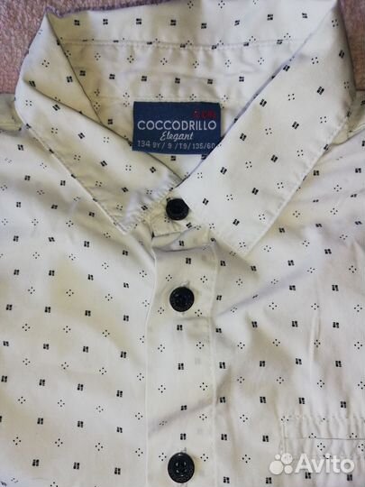 Рубашка на мальчика Coccodrillo рост 134