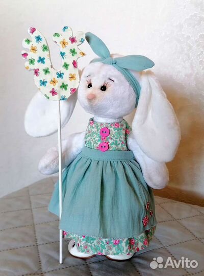 Игрушки ручной работы из плюша и вельбоа