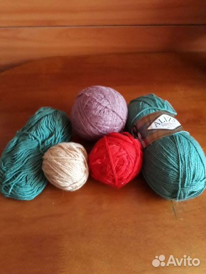 Нитки пряжа для вязания шерсть