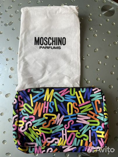 Косметичка клатч Moschino