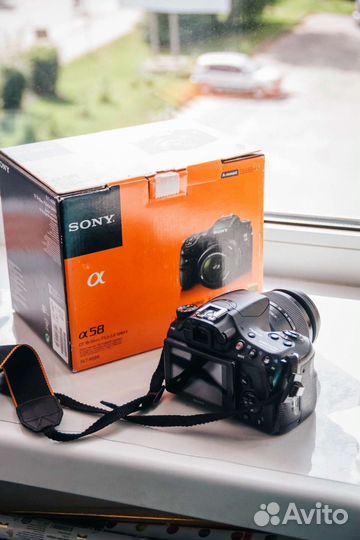 Фотоаппарат Sony Alpha SLT-A58 Kit