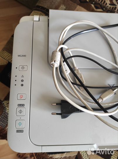Принтер мфу Canon Pixma MG2440 цветной рабочий