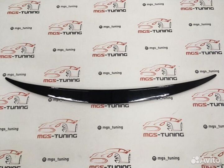 Спойлер черный Mercedes E-Class w213 (Тайвань)