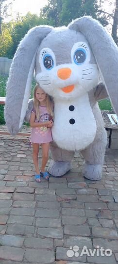 Ростовая кукла,чебурашка,лисичка,зайка, поздравлен