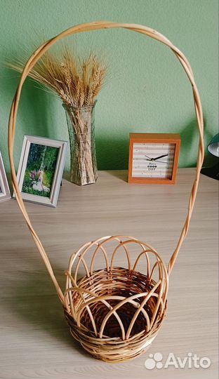Корзина плетеная