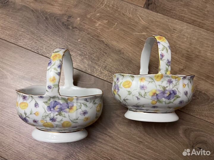 Конфетница Royal crown porcelain of England