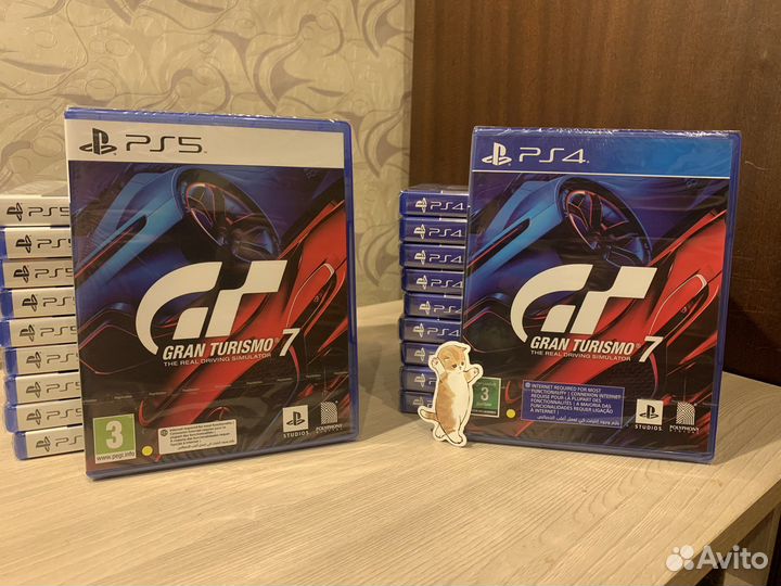 Gran Turismo 7 ps4 (русский текст)