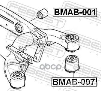 Сайленблок задней балки (BMW X5 E53 1999-2006)