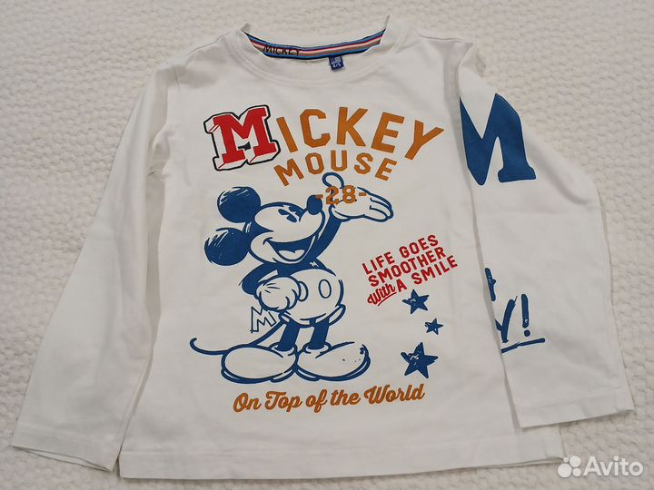 Лонгсливы на мальчика р. 4-5, р.110, 104