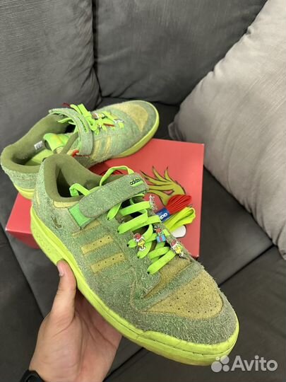 Кеды adidas forum low grinch