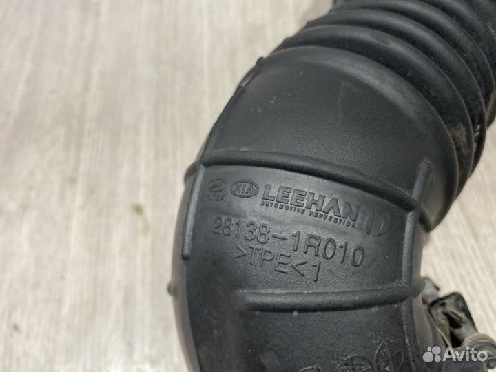 Патрубок воздушного фильтра Hyundai Solaris седан