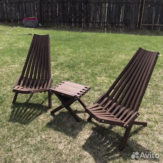 Кентукки - кресло шезлонг для сада