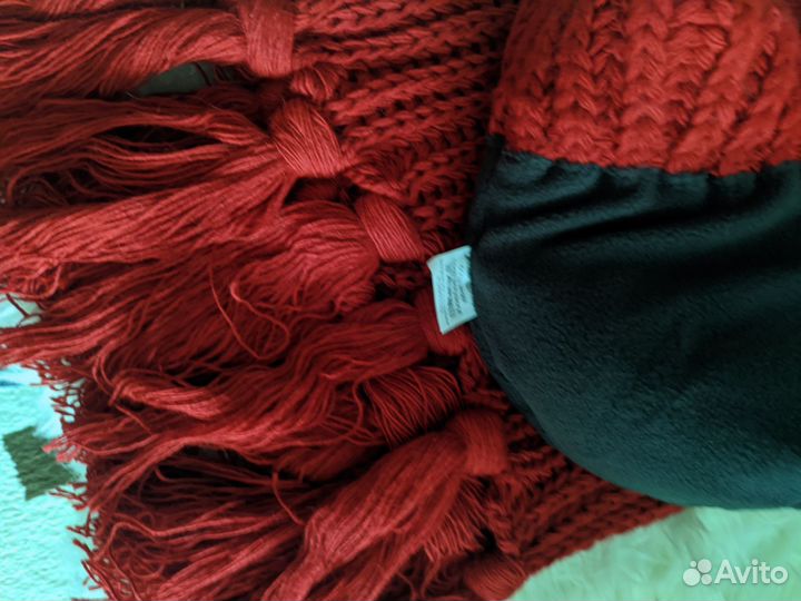 Комплект шапка и шарф женские